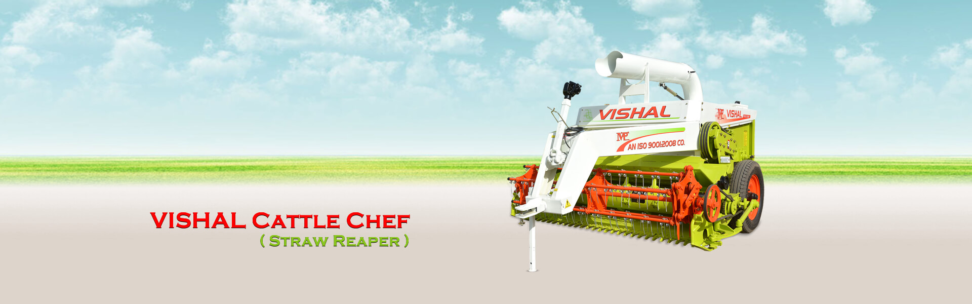 VISHAL Cattle Chef - Straw Reaper