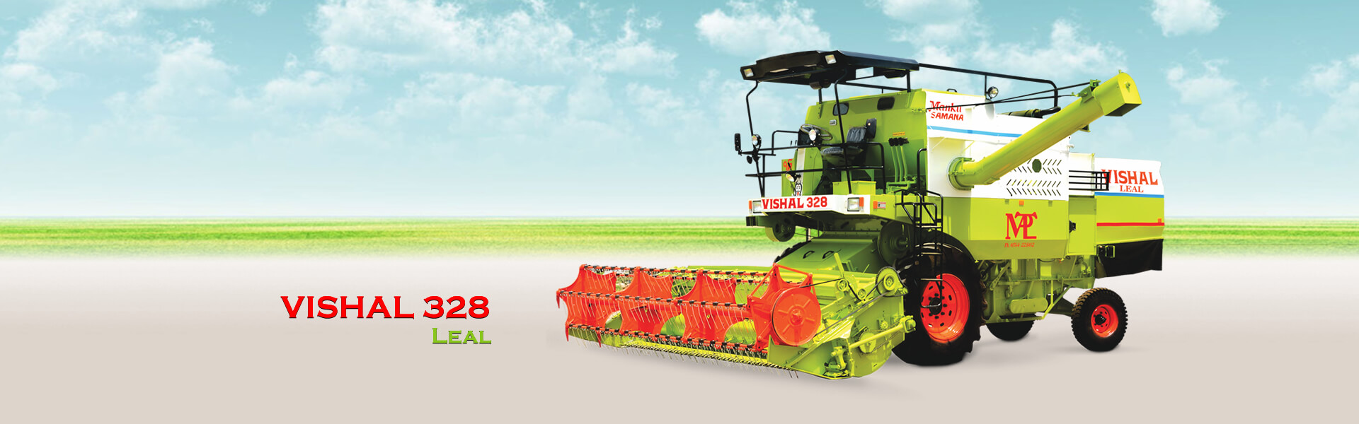 VISHAL 328 - Leal - Self Propelled Combine Harvester