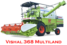 VISHAL 368 - Multiland - Multicrop Combine Harvester
