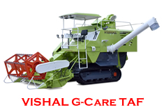 VISHAL G-Care TAF Track Combine Harvester