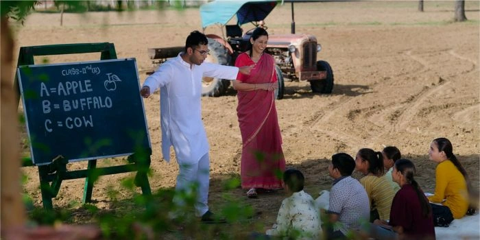 Promoting Education in Rural Areas by Vishal Harvesters