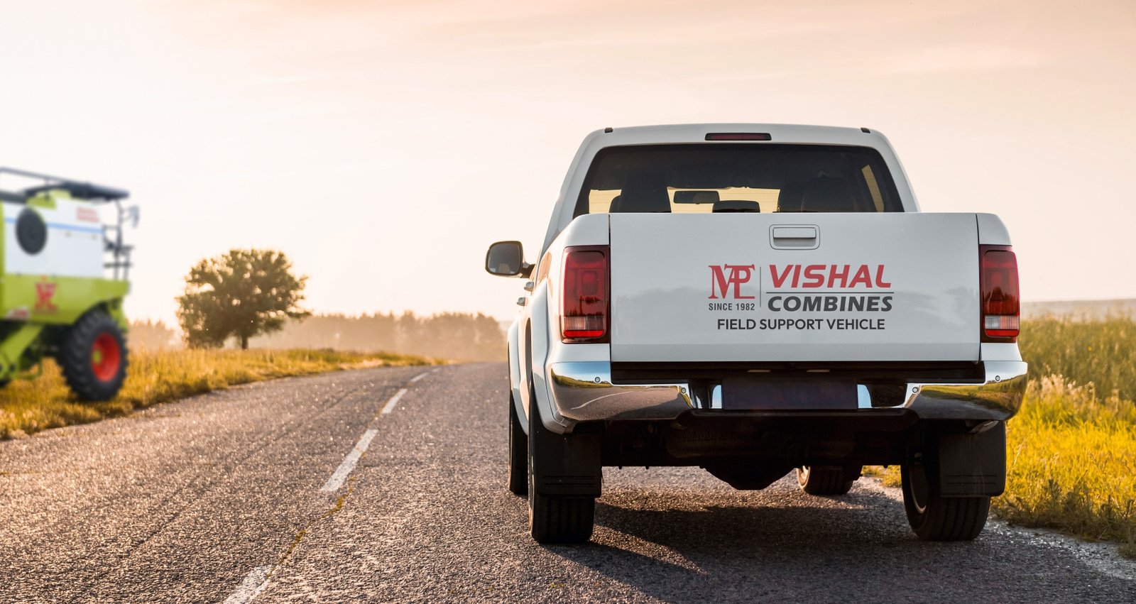 Technical assistance for VISHAL combine harvesters