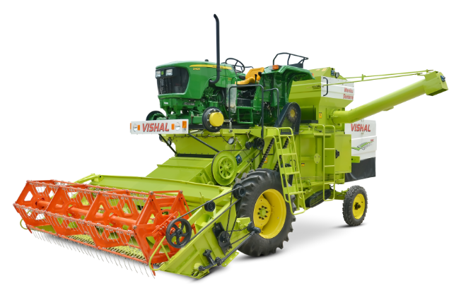 VISHAL 366 TMC Tractor Mounted Combine Harvester